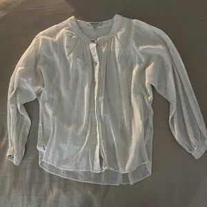 Madewell button down blouse